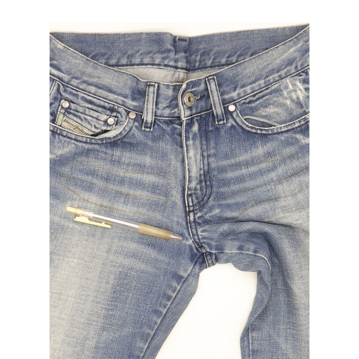 Diesel Rame Women Blue Bootcut Slim Jeans W26 L32