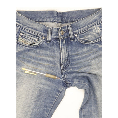 Diesel Rame Women Blue Bootcut Slim Jeans W26 L32
