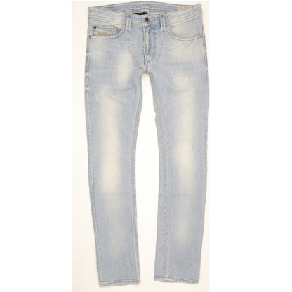 Diesel Thavar Men Blue Skinny Slim Stretch Jeans W32 L32