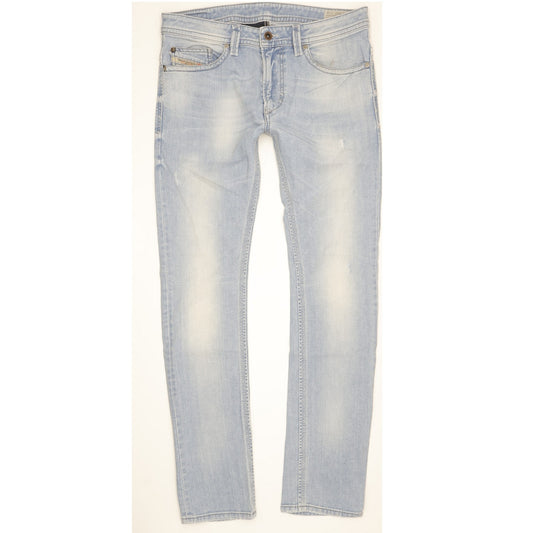 Diesel Thavar Men Blue Skinny Slim Stretch Jeans W32 L32