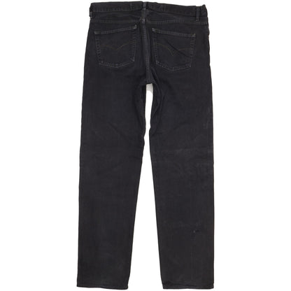 Diesel Men Black Straight Regular Jeans W36 L34
