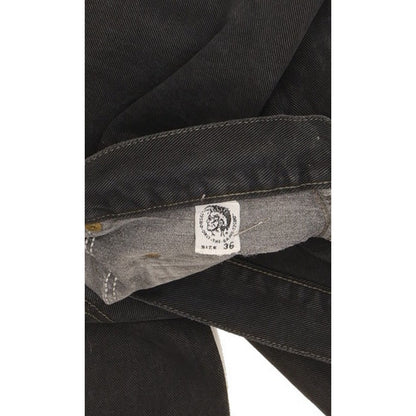 Diesel Men Black Straight Regular Jeans W36 L34