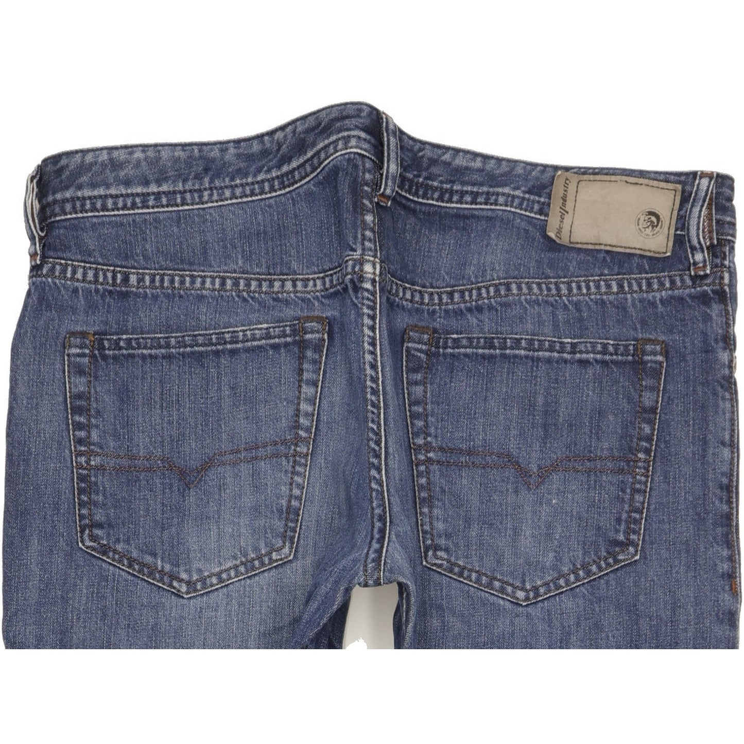 Diesel Buster Men Blue Tapered Slim Jeans W36 L30