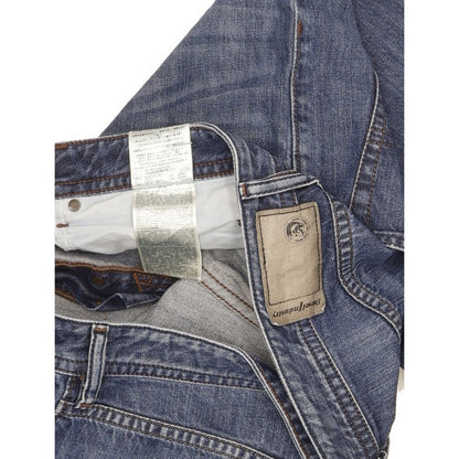 Diesel Buster Men Blue Tapered Slim Jeans W36 L30