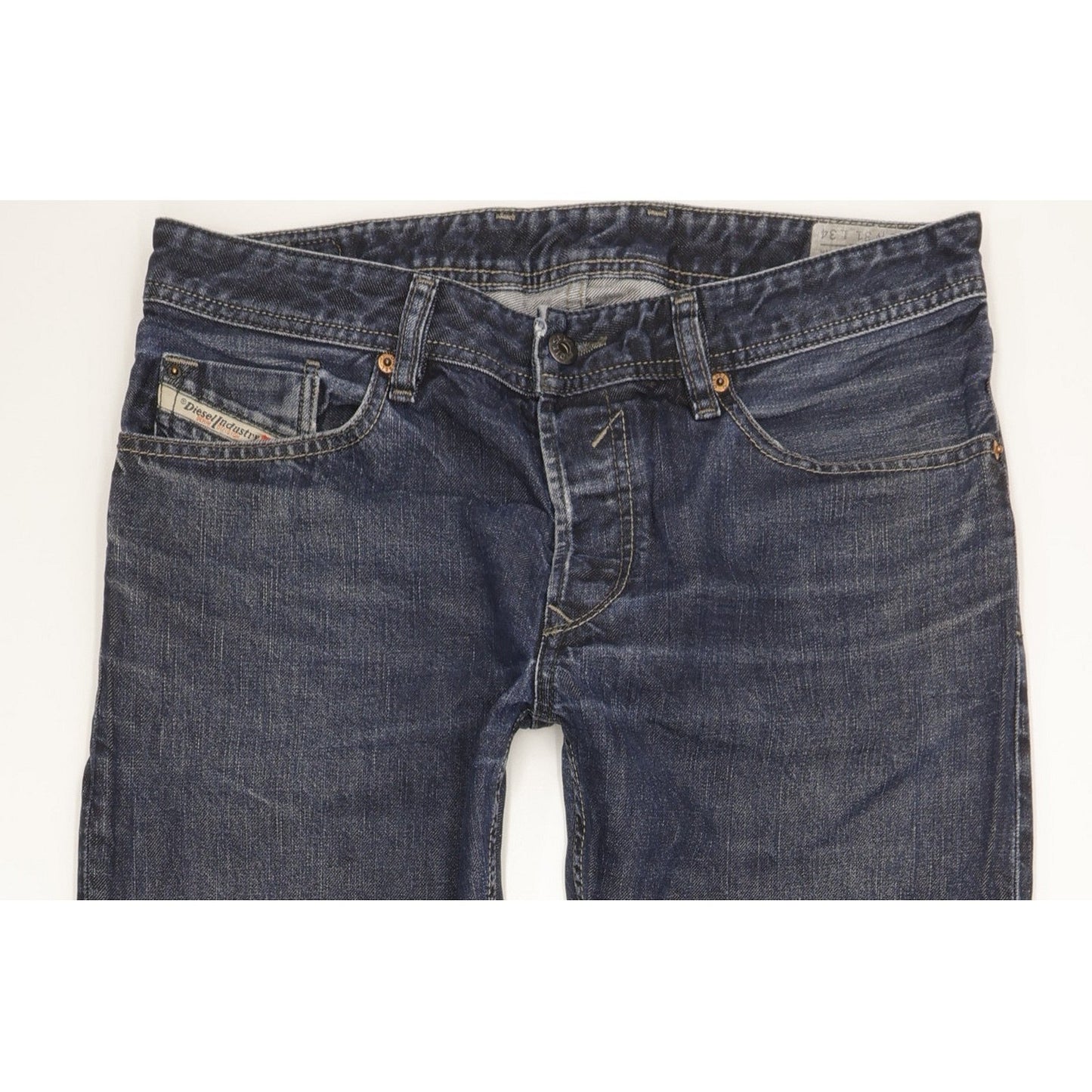 Diesel Waykee Men Blue Straight Regular Jeans W31 L32