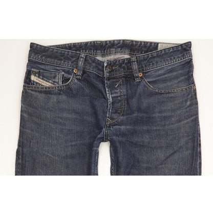 Diesel Waykee Men Blue Straight Regular Jeans W31 L32