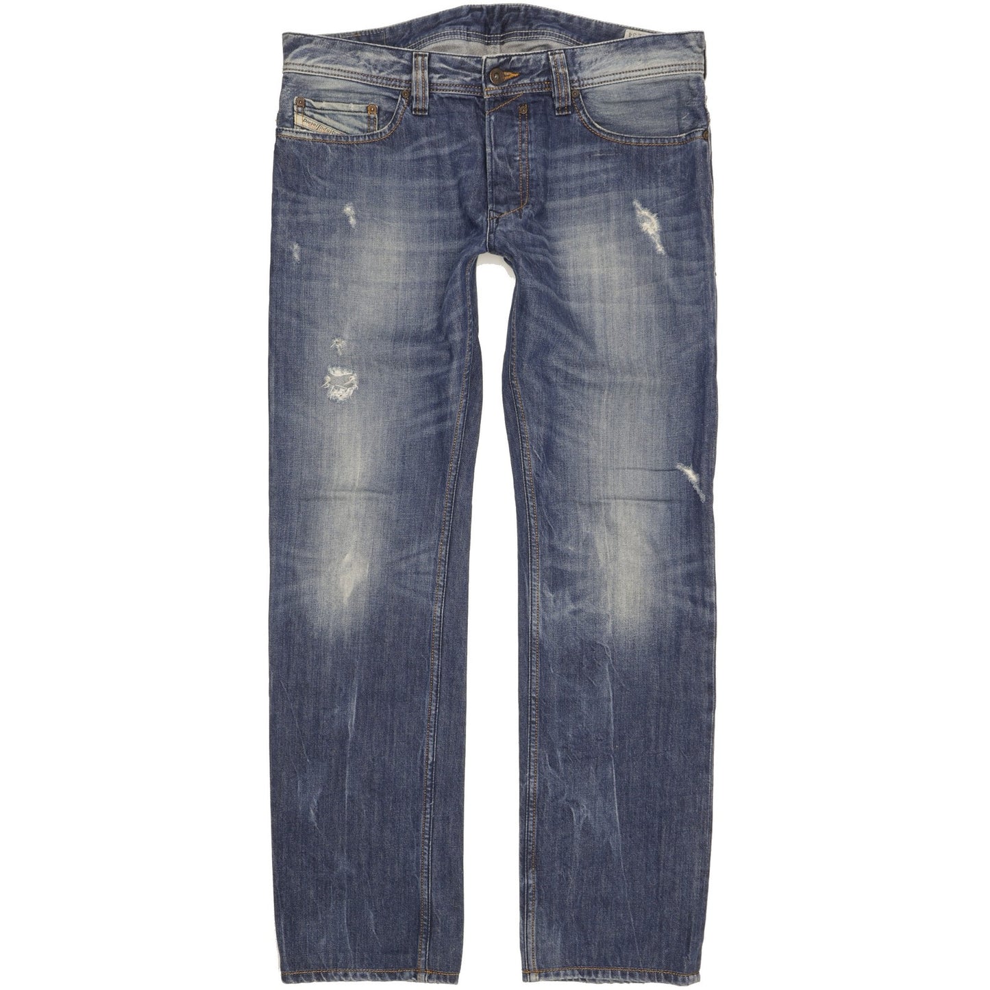 Diesel Safado Men Blue Straight Slim Jeans W33 L32