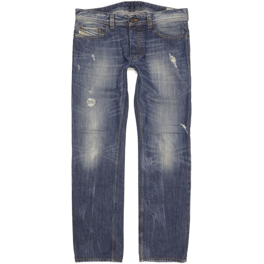 Diesel Safado Men Blue Straight Slim Jeans W33 L32