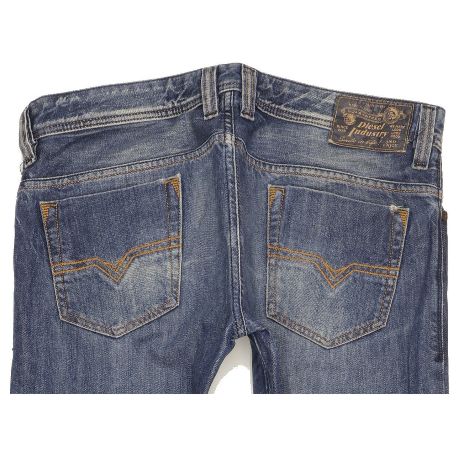 Diesel Safado Men Blue Straight Slim Jeans W33 L32