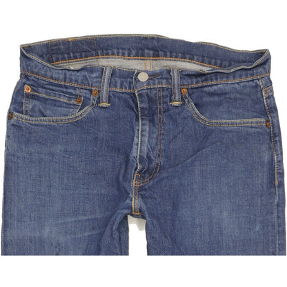 Levi's 512 Men Blue Tapered Slim Stretch Jeans W32 L33