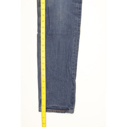 Levi's 512 Men Blue Tapered Slim Stretch Jeans W32 L33