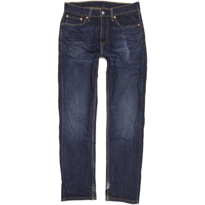 Levi's 505 Men Blue Straight Regular Stretch Jeans W31 L32