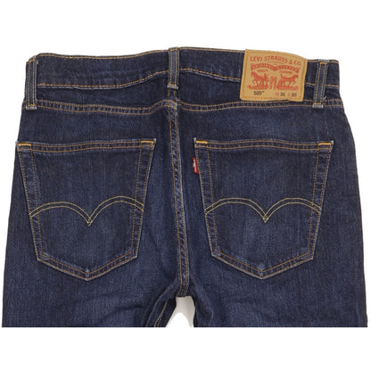 Levi's 505 Men Blue Straight Regular Stretch Jeans W31 L32