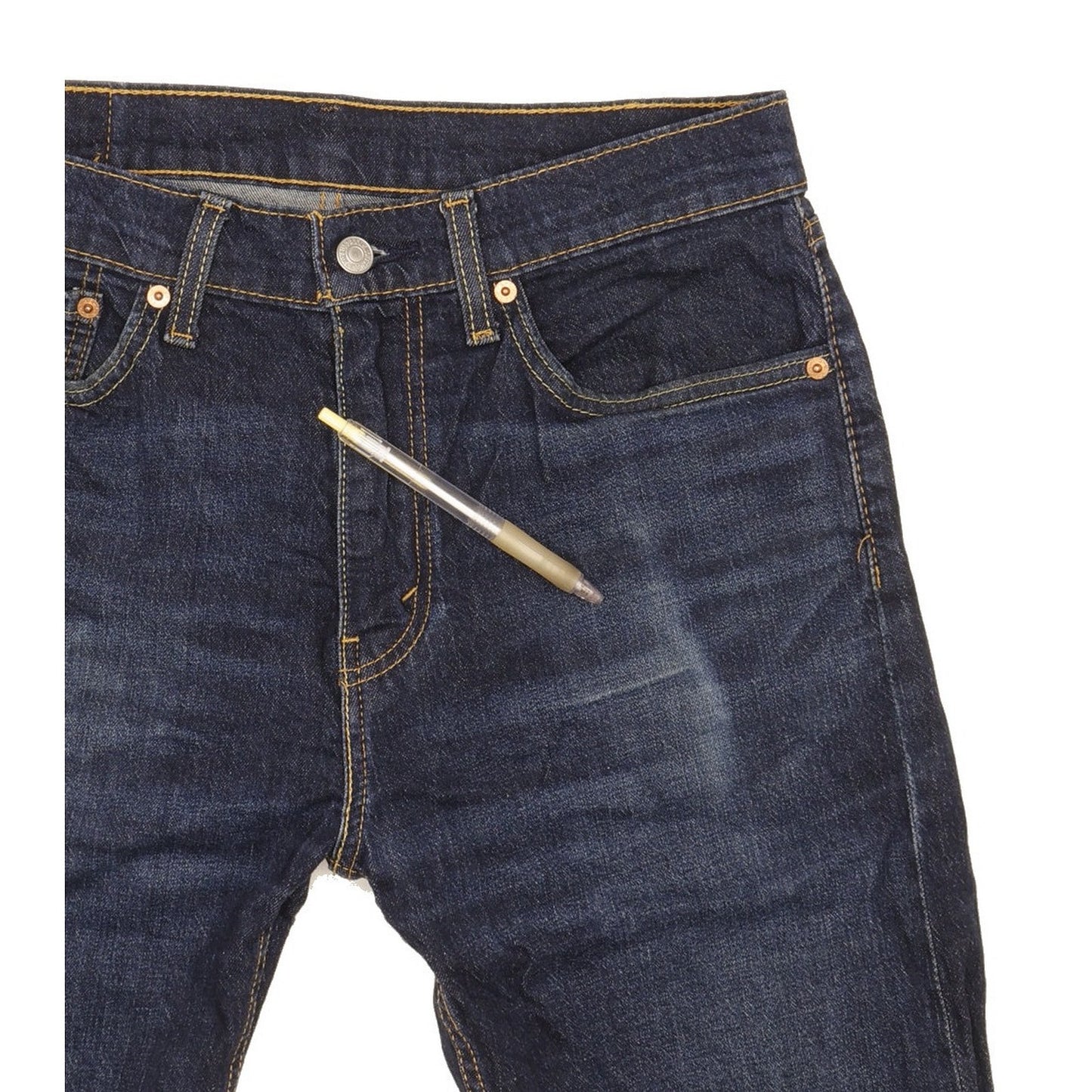 Levi's 505 Men Blue Straight Regular Stretch Jeans W31 L32