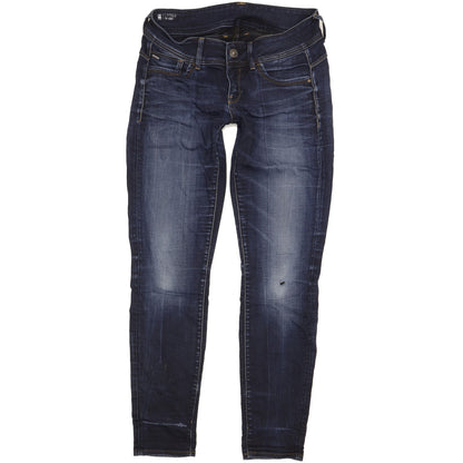 G-Star Lynn Women Blue Skinny Slim Stretch Jeans W31 L32