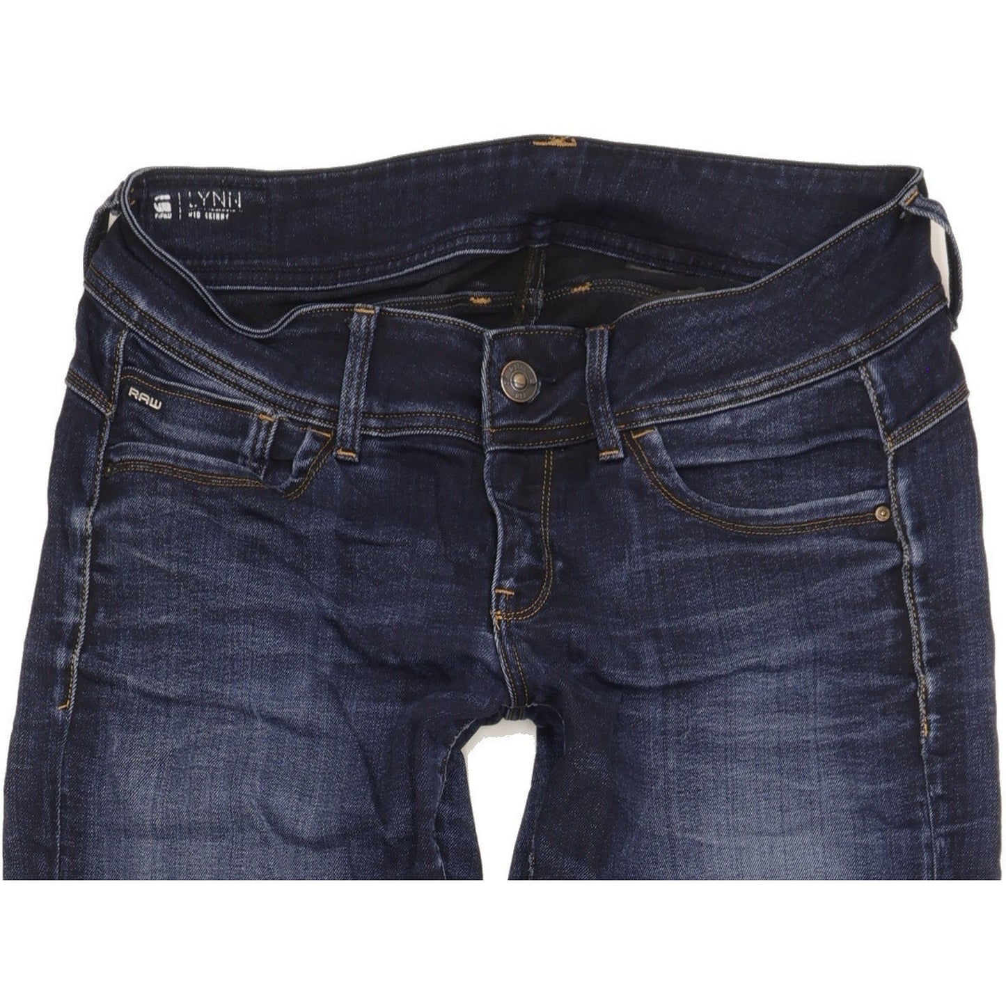 G-Star Lynn Women Blue Skinny Slim Stretch Jeans W31 L32
