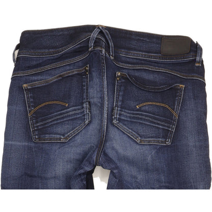 G-Star Lynn Women Blue Skinny Slim Stretch Jeans W31 L32