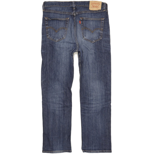 Levi's 751 Men Blue Straight Regular Stretch Jeans W36 L29