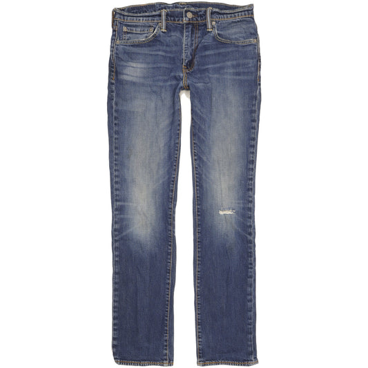 Levi's 511 Men Blue Straight Slim Stretch Jeans W31 L32