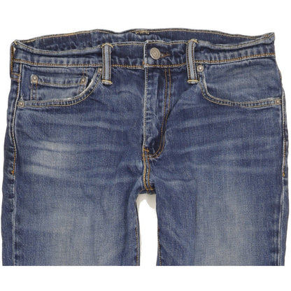 Levi's 511 Men Blue Straight Slim Stretch Jeans W31 L32