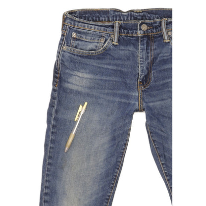 Levi's 511 Men Blue Straight Slim Stretch Jeans W31 L32