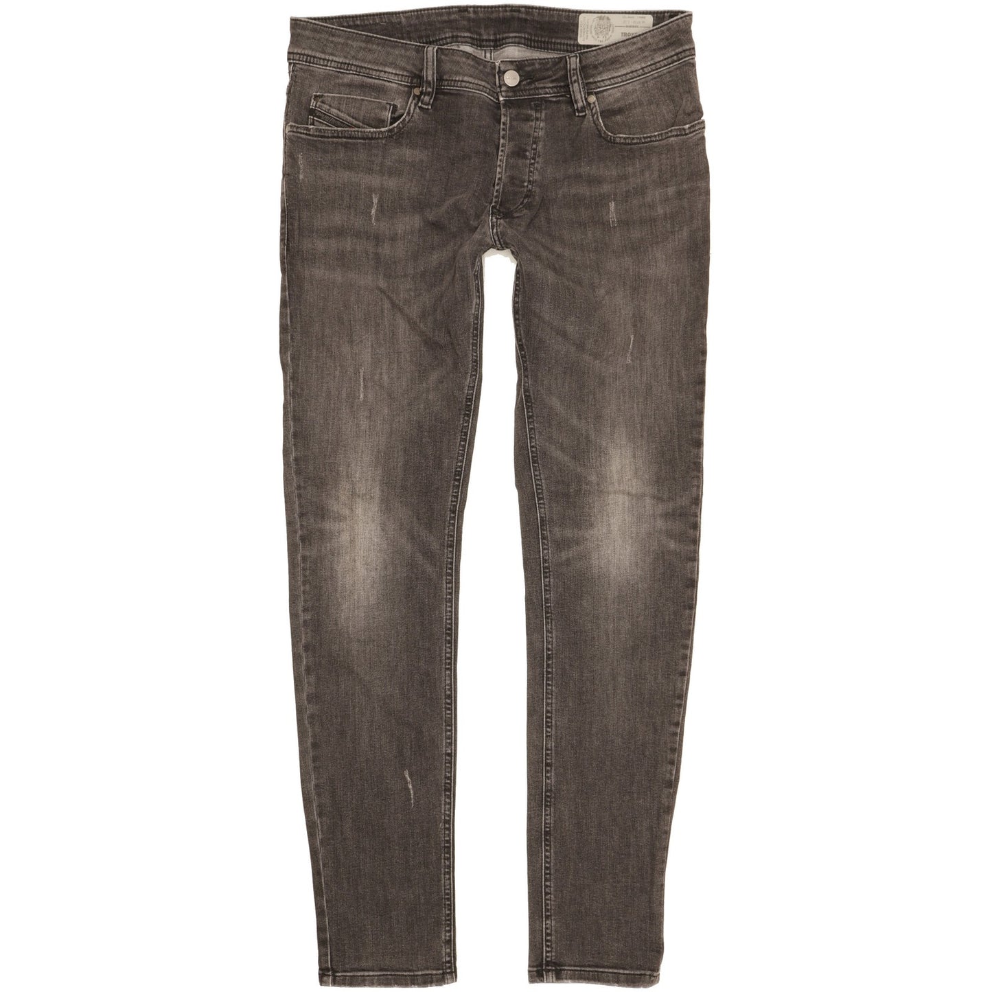 Diesel Troxer Men Black Skinny Slim Stretch Jeans W32 L32
