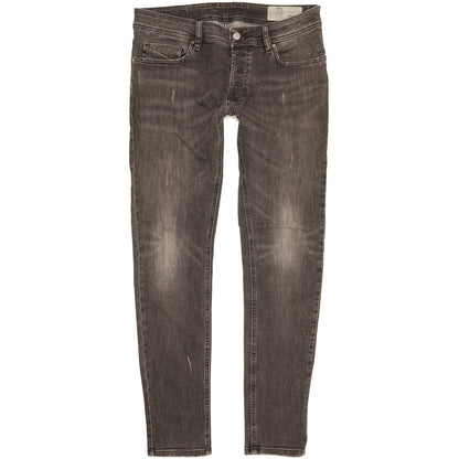 Diesel Troxer Men Black Skinny Slim Stretch Jeans W32 L32