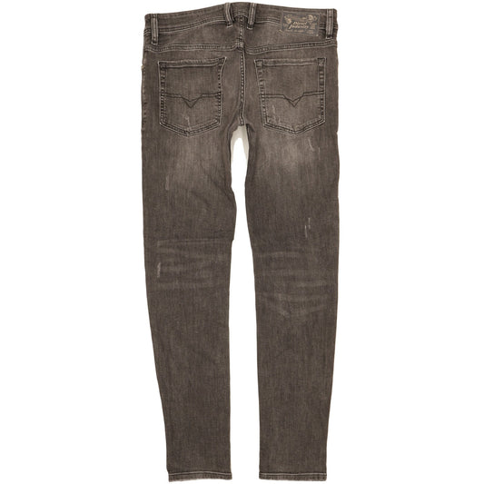 Diesel Troxer Men Black Skinny Slim Stretch Jeans W32 L32