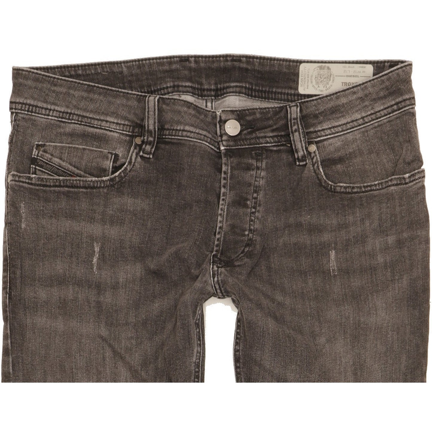 Diesel Troxer Men Black Skinny Slim Stretch Jeans W32 L32