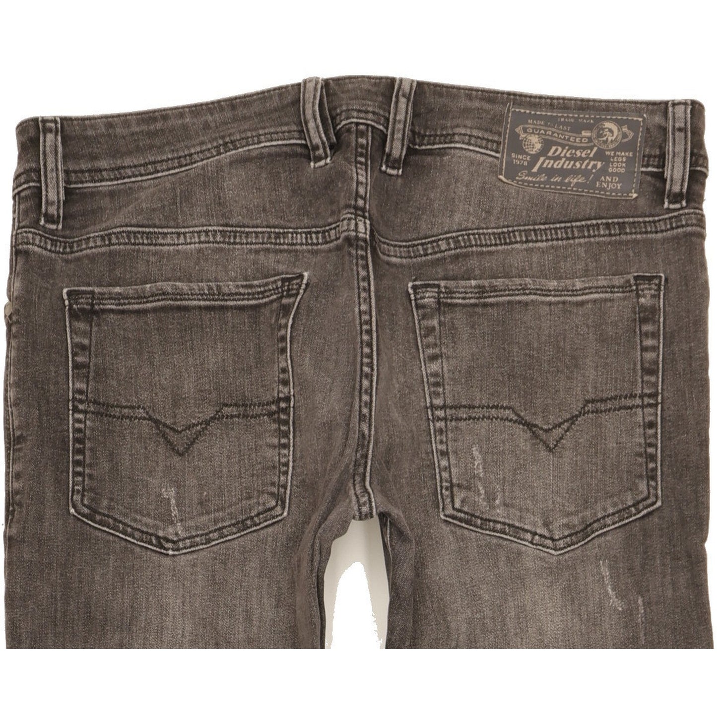 Diesel Troxer Men Black Skinny Slim Stretch Jeans W32 L32