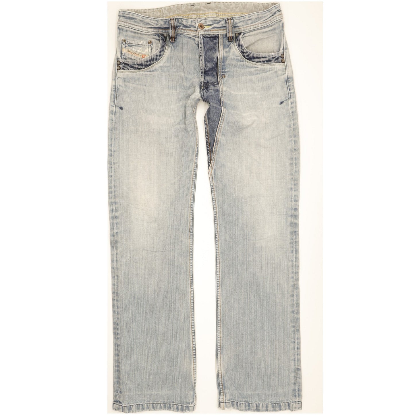 Diesel Men Blue Straight Regular Jeans W31 L32