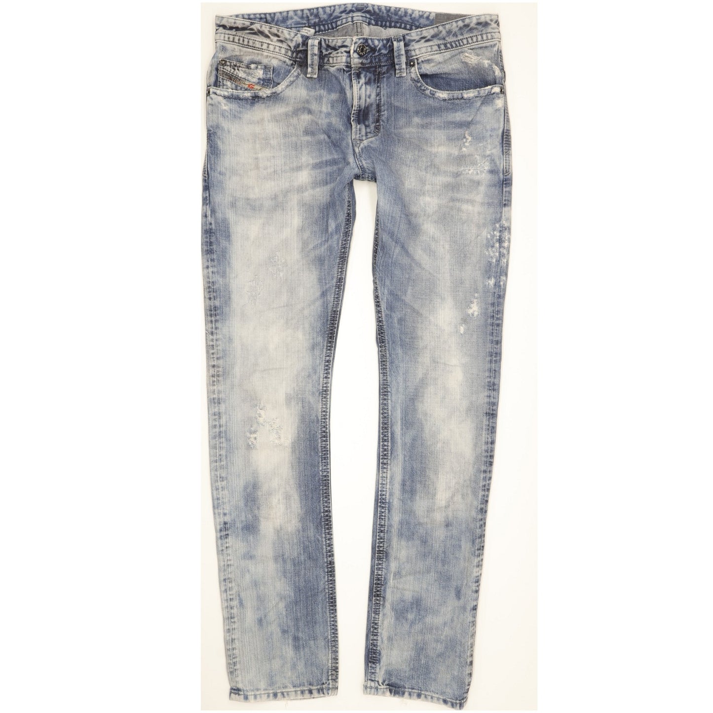 Diesel Men Blue Skinny Slim Stretch Jeans W32 L32