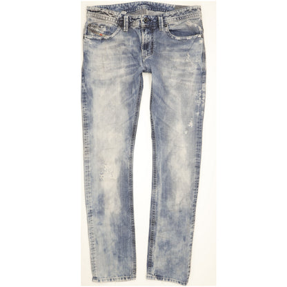 Diesel Men Blue Skinny Slim Stretch Jeans W32 L32