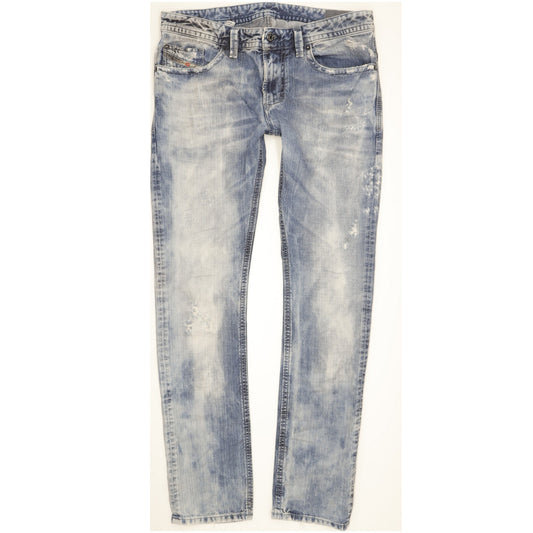 Diesel Men Blue Skinny Slim Stretch Jeans W32 L32