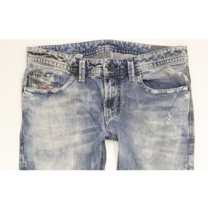 Diesel Men Blue Skinny Slim Stretch Jeans W32 L32