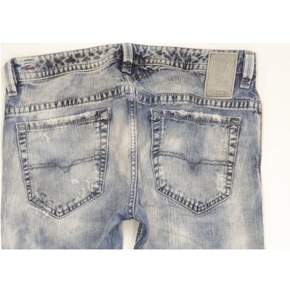 Diesel Men Blue Skinny Slim Stretch Jeans W32 L32