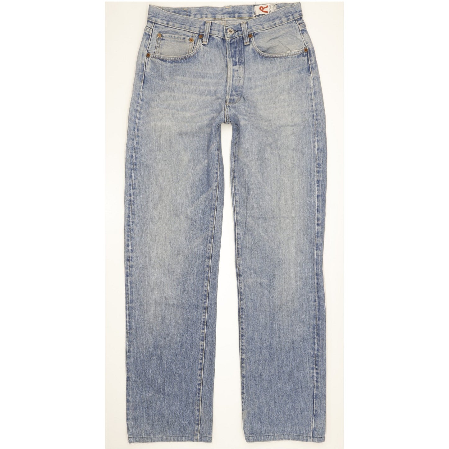 Replay Men Blue Straight Regular Jeans W31 L32