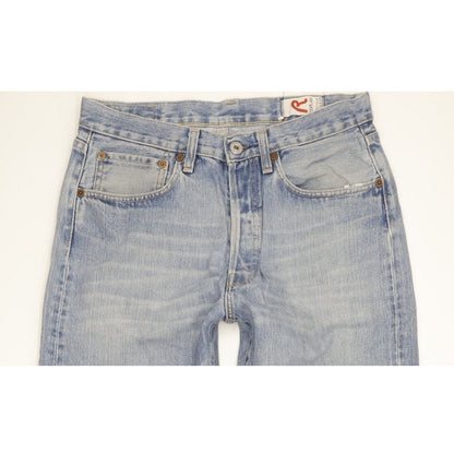 Replay Men Blue Straight Regular Jeans W31 L32