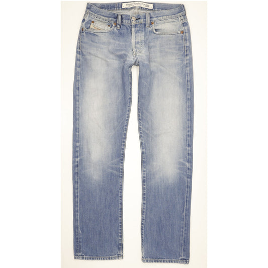 Diesel Zerox Men Blue Straight Regular Jeans W30 L31