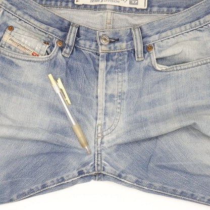 Diesel Zerox Men Blue Straight Regular Jeans W30 L31