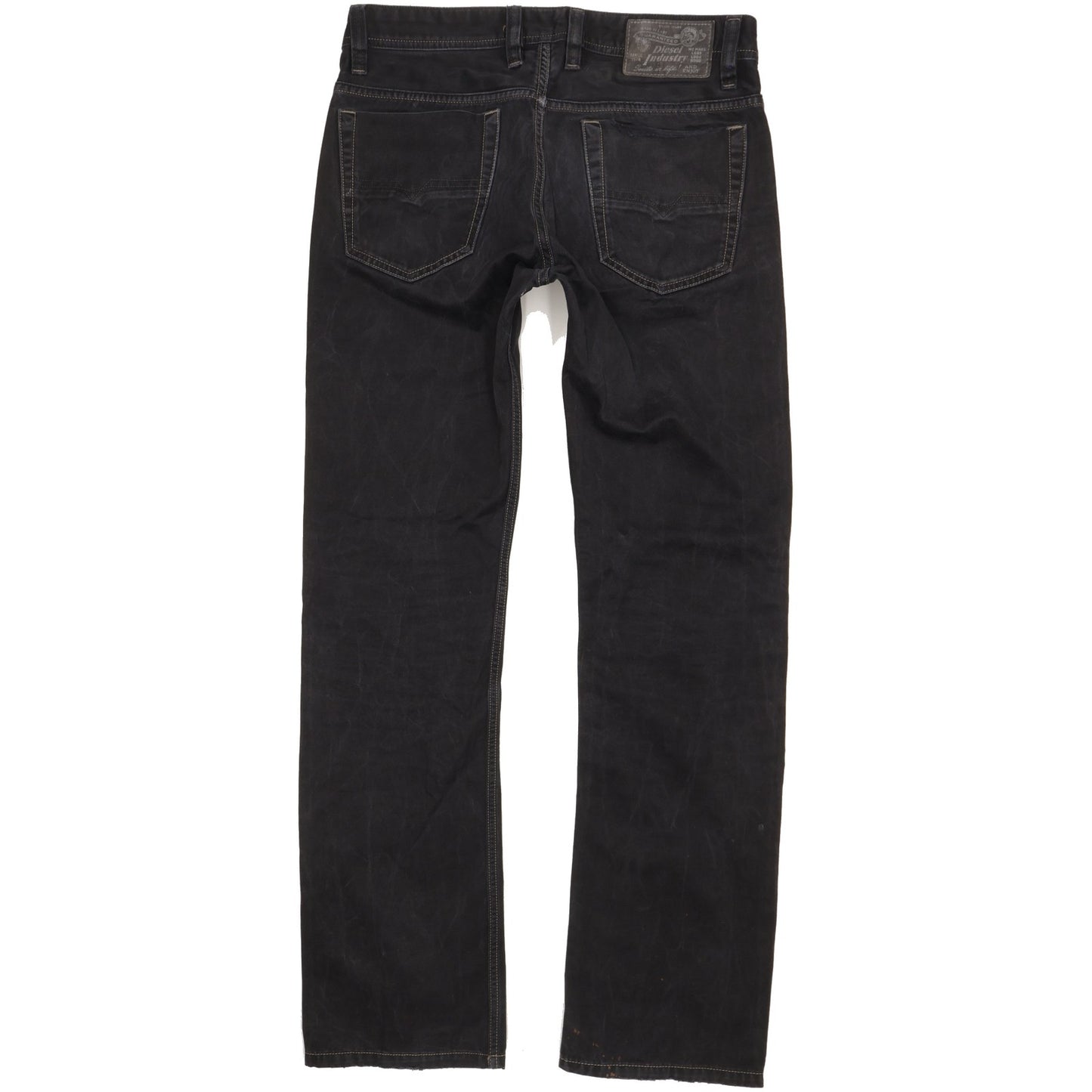 Diesel Viker Men Black Straight Regular Jeans W29 L32