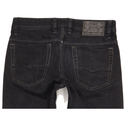 Diesel Viker Men Black Straight Regular Jeans W29 L32