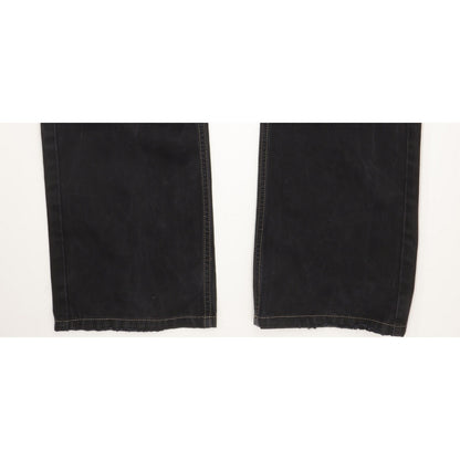 Diesel Viker Men Black Straight Regular Jeans W29 L32