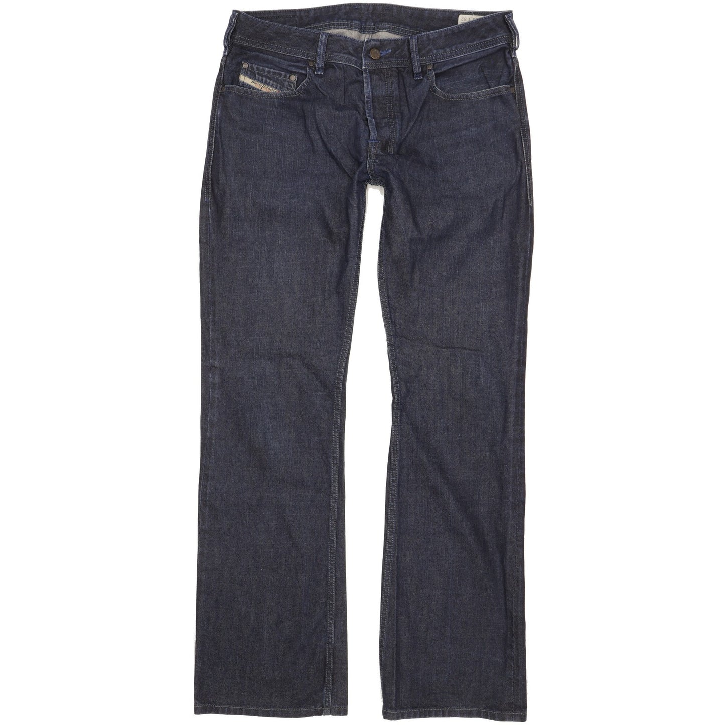 Diesel Zatiny Men Blue Bootcut Regular Jeans W33 L32