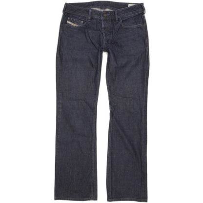 Diesel Zatiny Men Blue Bootcut Regular Jeans W33 L32