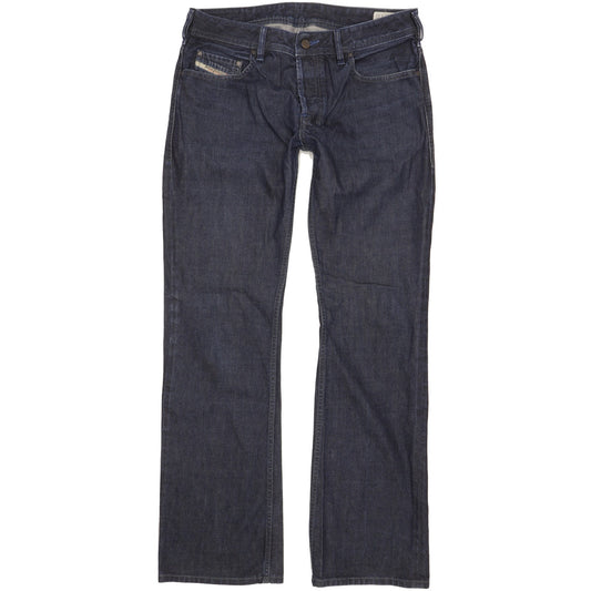Diesel Zatiny Men Blue Bootcut Regular Jeans W33 L32