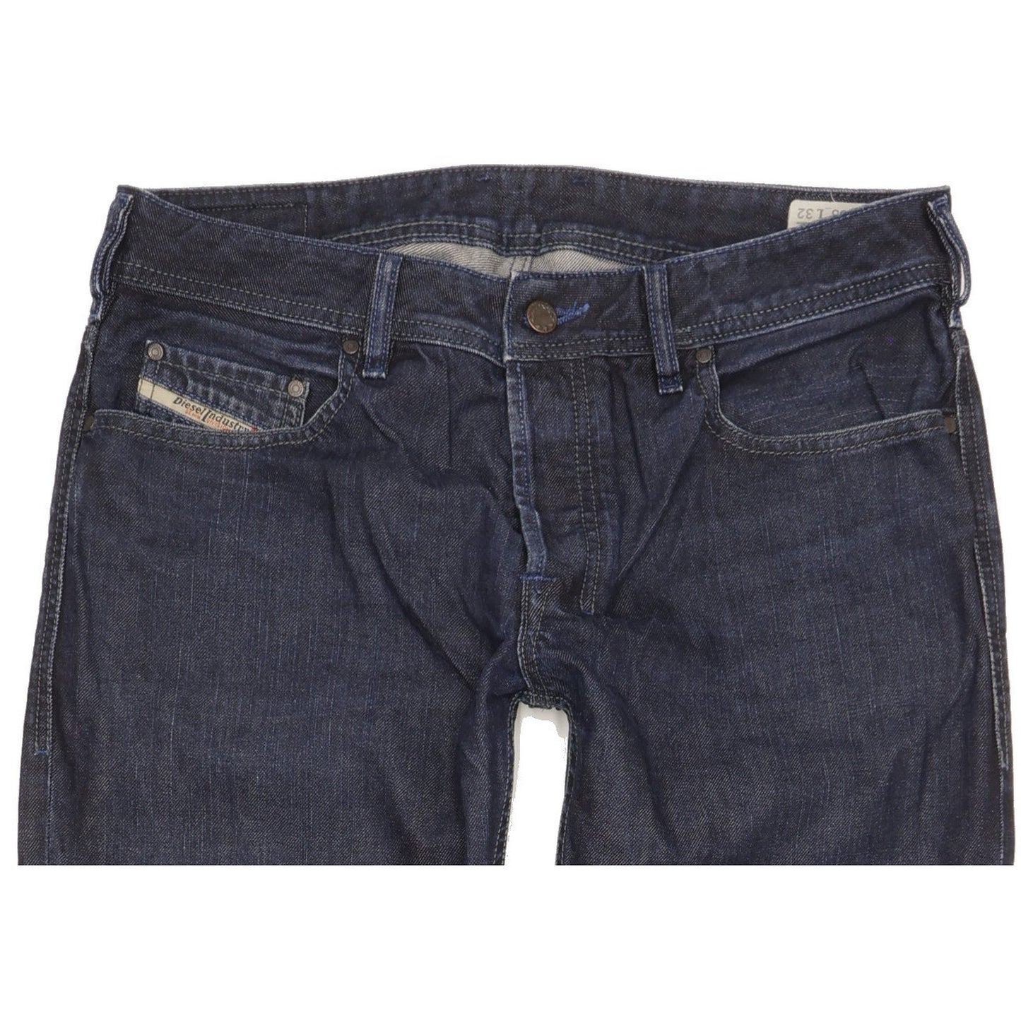 Diesel Zatiny Men Blue Bootcut Regular Jeans W33 L32