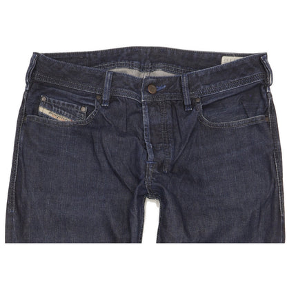 Diesel Zatiny Men Blue Bootcut Regular Jeans W33 L32