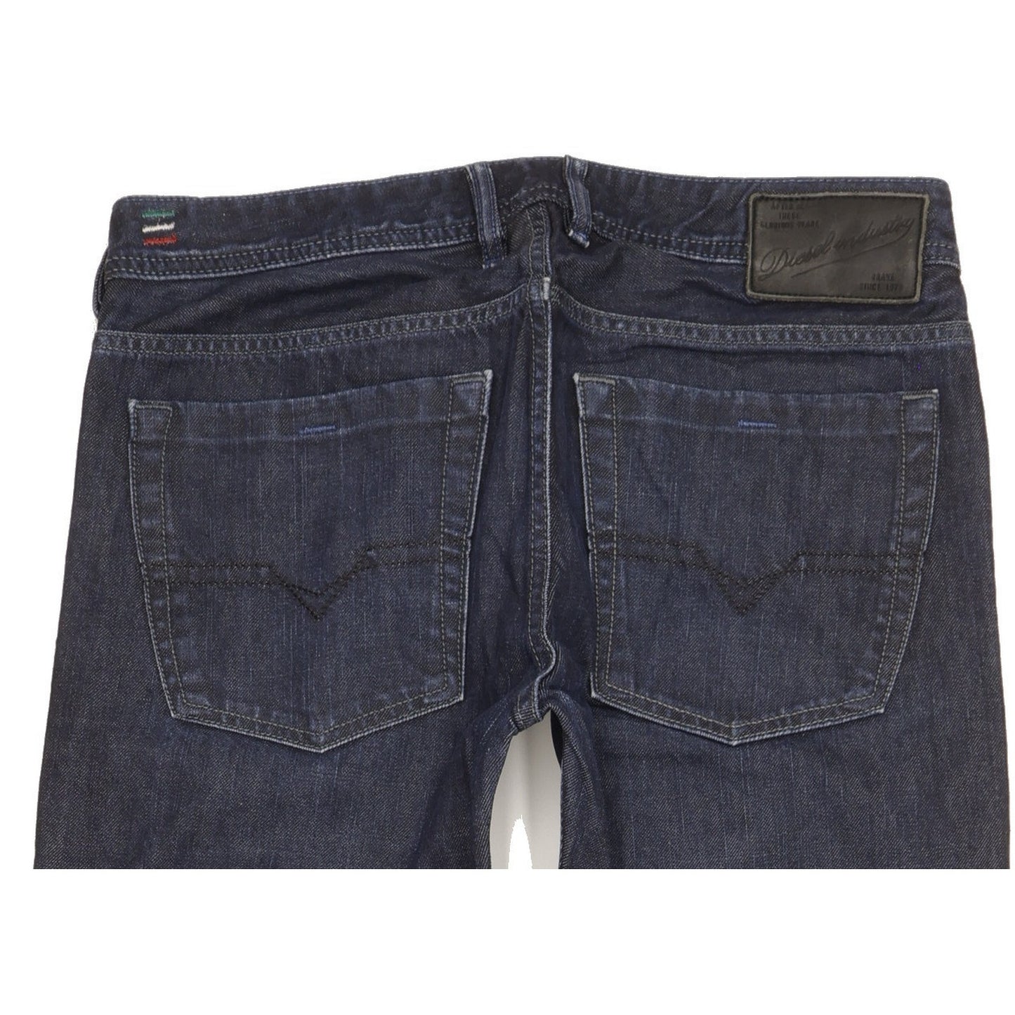 Diesel Zatiny Men Blue Bootcut Regular Jeans W33 L32