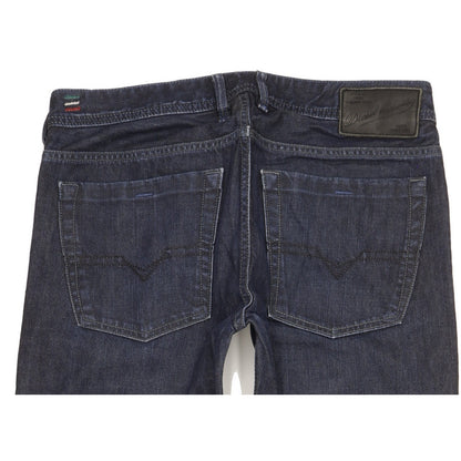 Diesel Zatiny Men Blue Bootcut Regular Jeans W33 L32